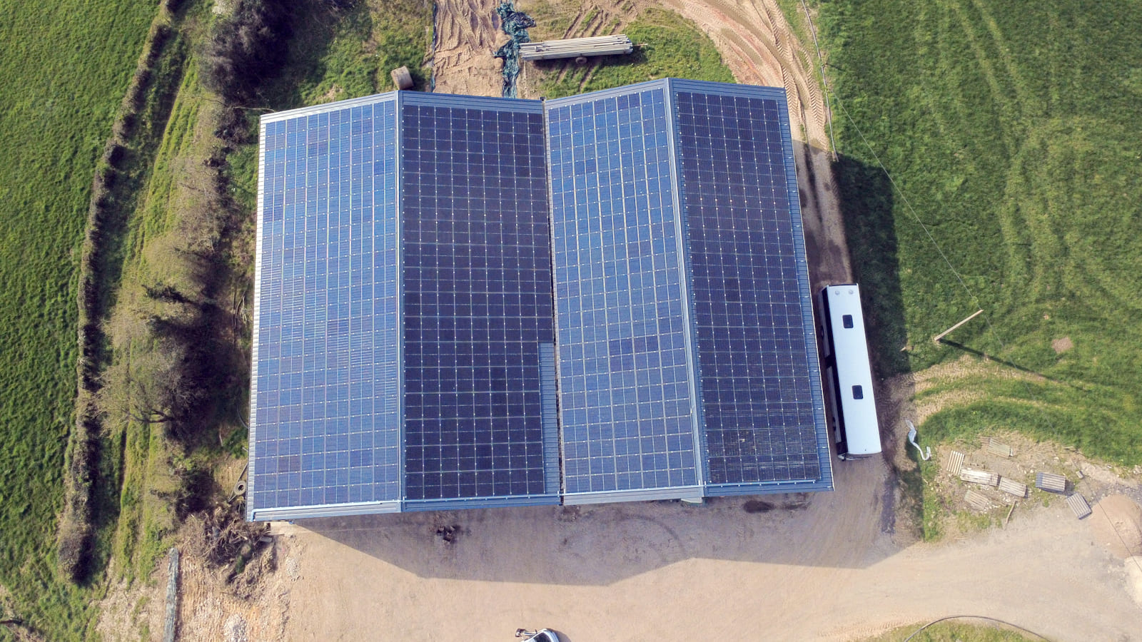 Installation photovoltaïque sur exploitation maraîchère